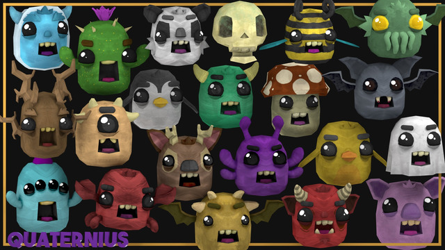 3D Cute Monsters