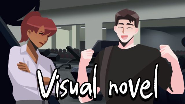 Screenshot of Visual novel - University