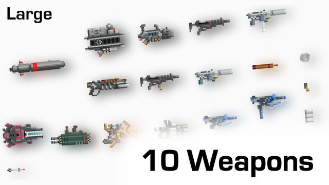 Screenshot of OMA Secondary Weapons