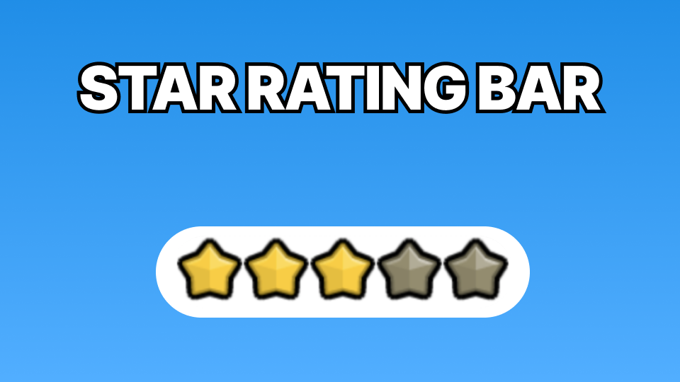 Star Rating Bars