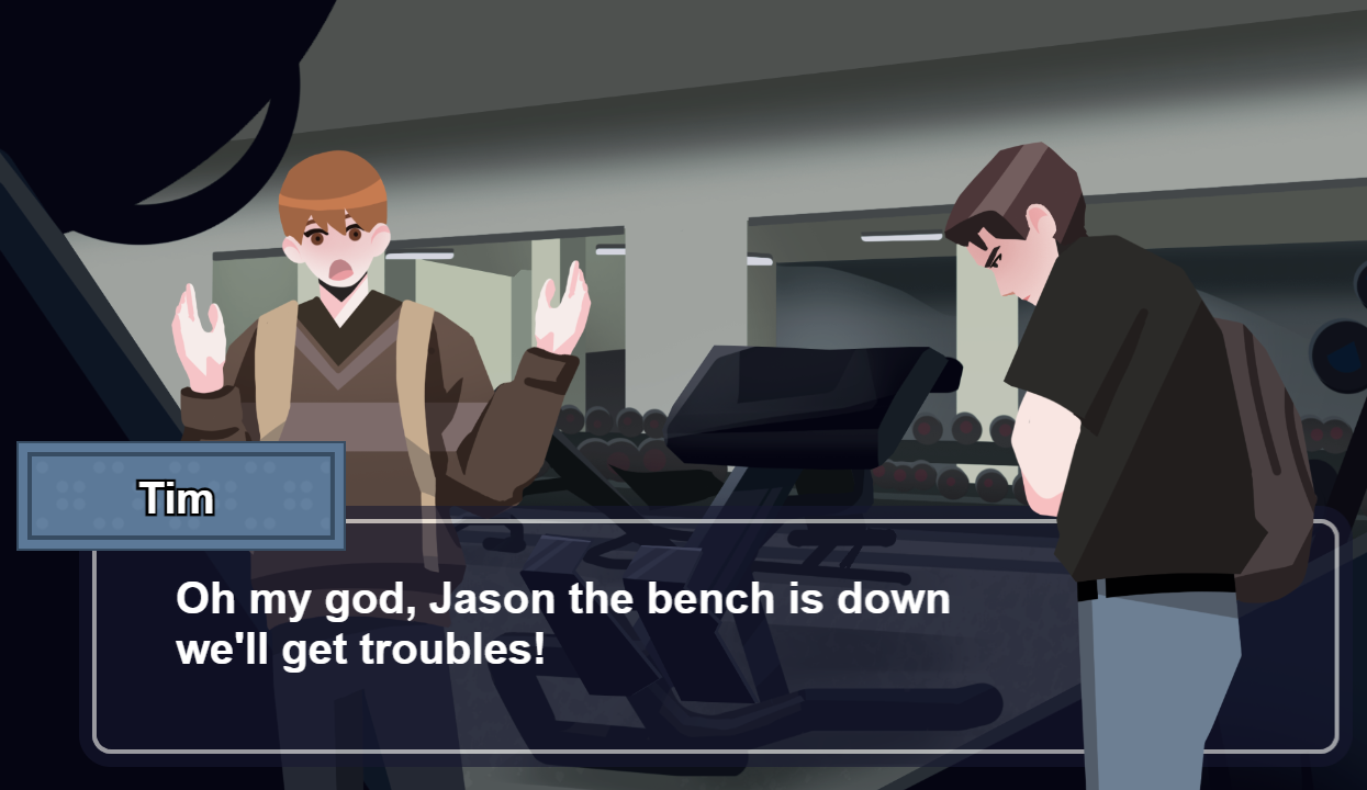 Visual novel - University