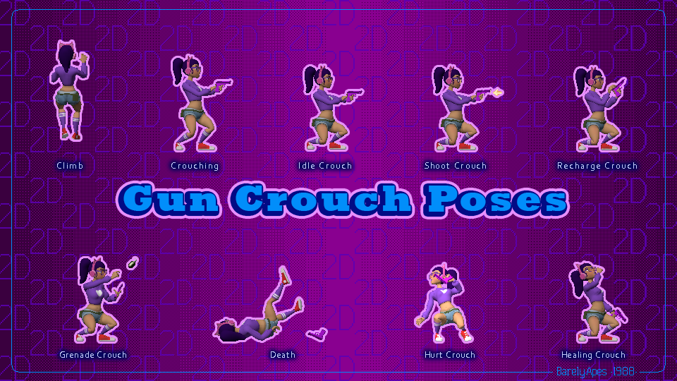 Gamer Girl Character