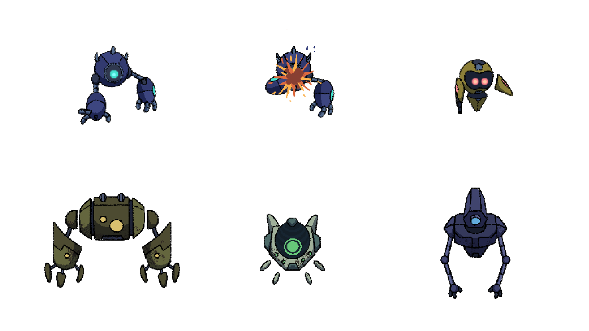 Cyberpunk Neon World Heroes and NPC