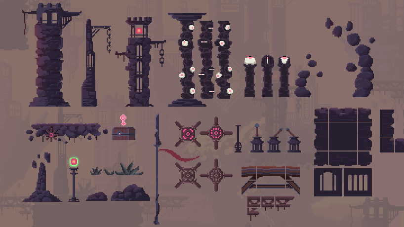 Pixel Dark Fantasy Level 2