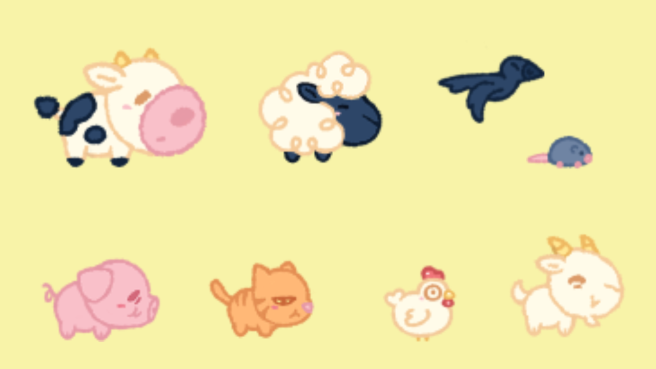Produce Farm Barn Animals