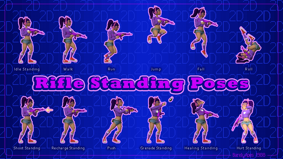 Gamer Girl Character