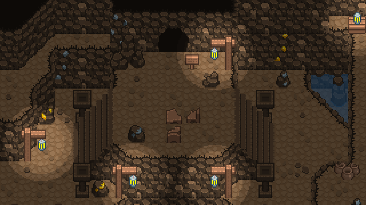 Abandoned Mines Tileset