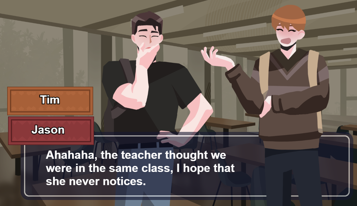 Visual novel - University