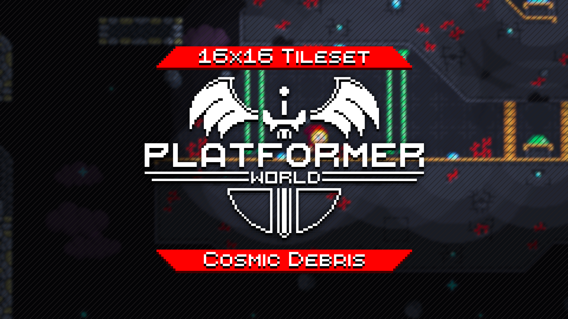 Platformer World Cosmic Debris