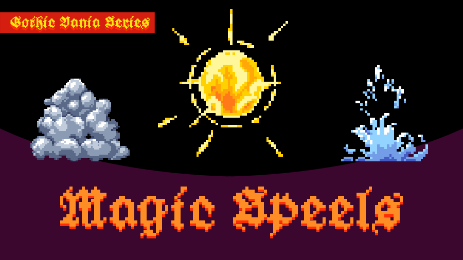 Screenshot of GothicVania Magic Pack 5