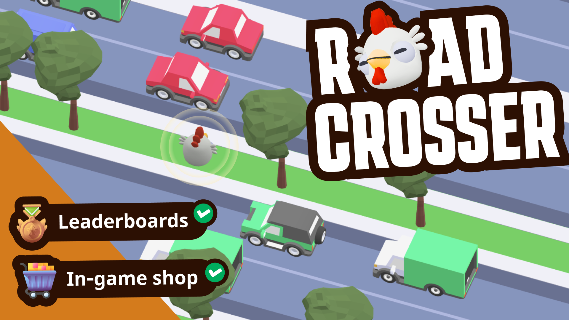 3d road crosser